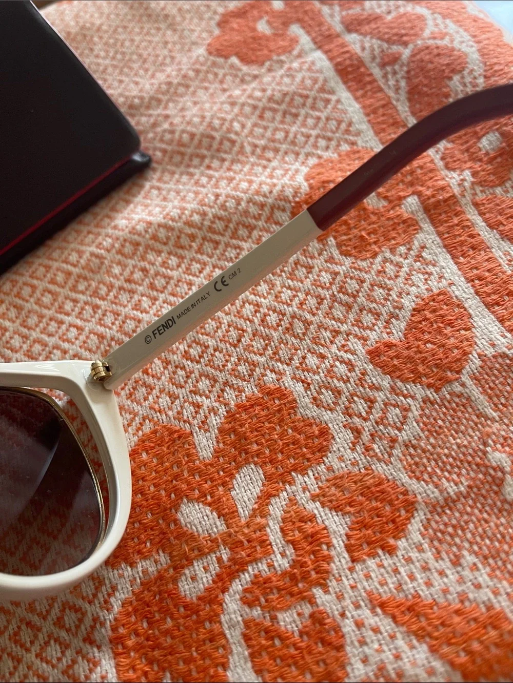 Fendi cateye sunglasses & case